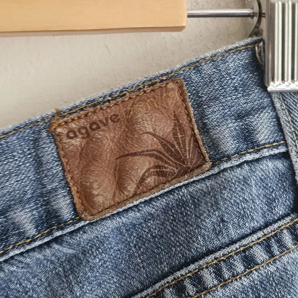 Agave Denim The Cowboy Bootcut Jeans Vintage Y2K Low Rise Made in USA Size 34